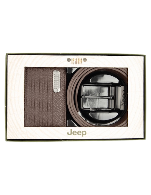 Set cinturón-cartera Jeep para hombre
