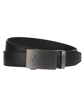Cinturón Jeep de piel para hombre