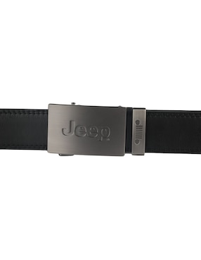 Cinturón Jeep de piel para hombre
