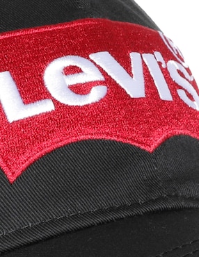 Gorra visera curva velcro Levi's para hombre