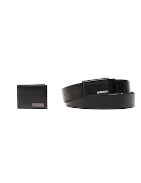 Set cinturón Caterpillar para hombre