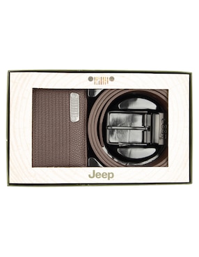 Set cinturón-cartera Jeep para hombre