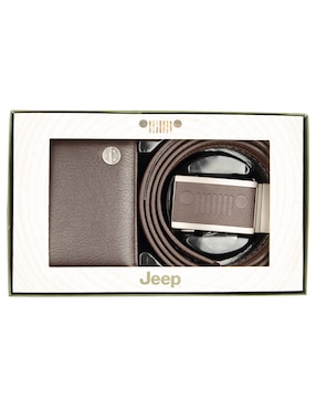 Set cinturón - cartera Jeep para hombre