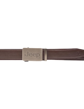 Cinturón Jeep de piel para hombre