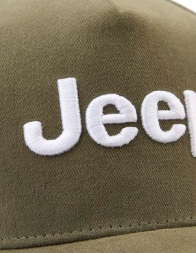 Gorra visera curva snapback casual Jeep para hombre