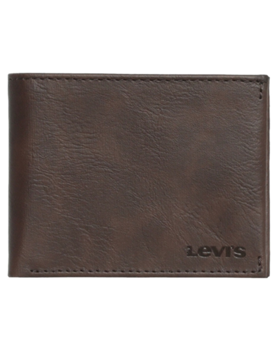 Cuero Levis Cartera Hombre Cartera Levi's Bifold Para Hombre Suburbia