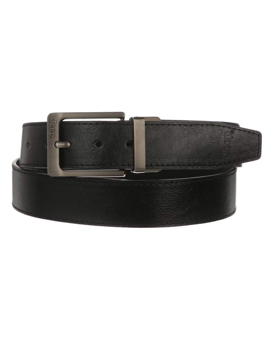 Cinturón de piel para hombre