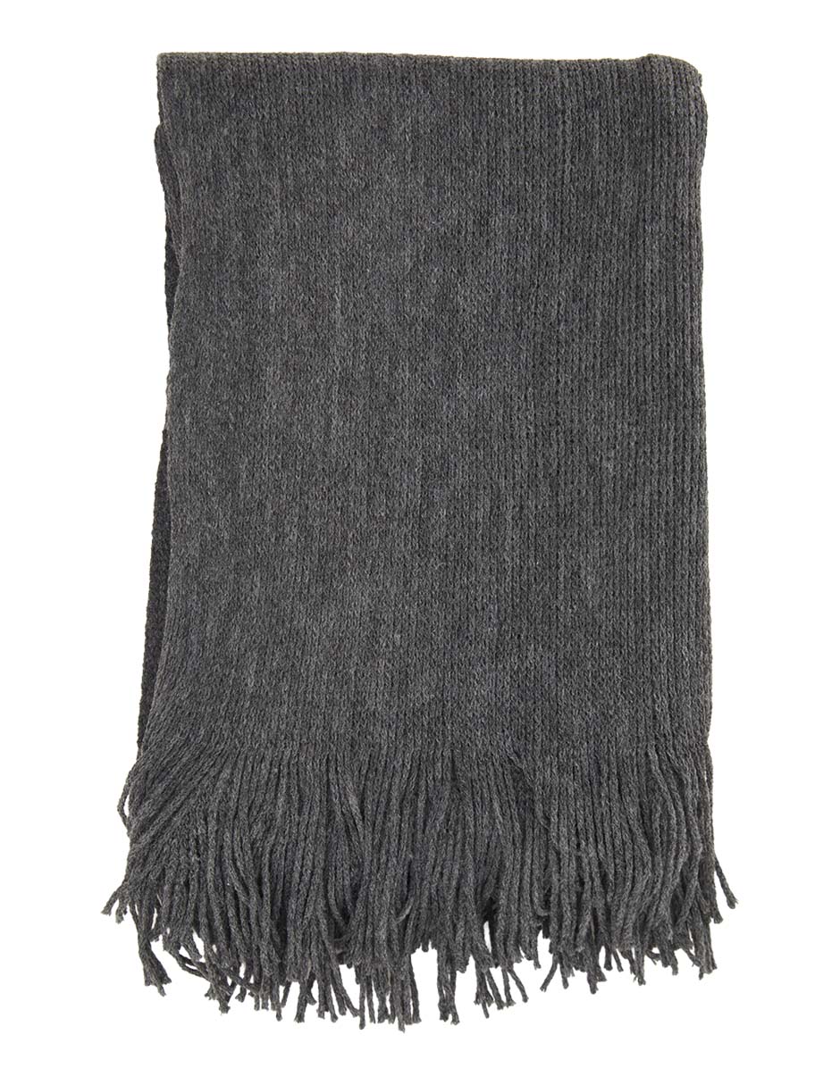 BUFANDA WKAH25003-09, GRIS OBSCURO