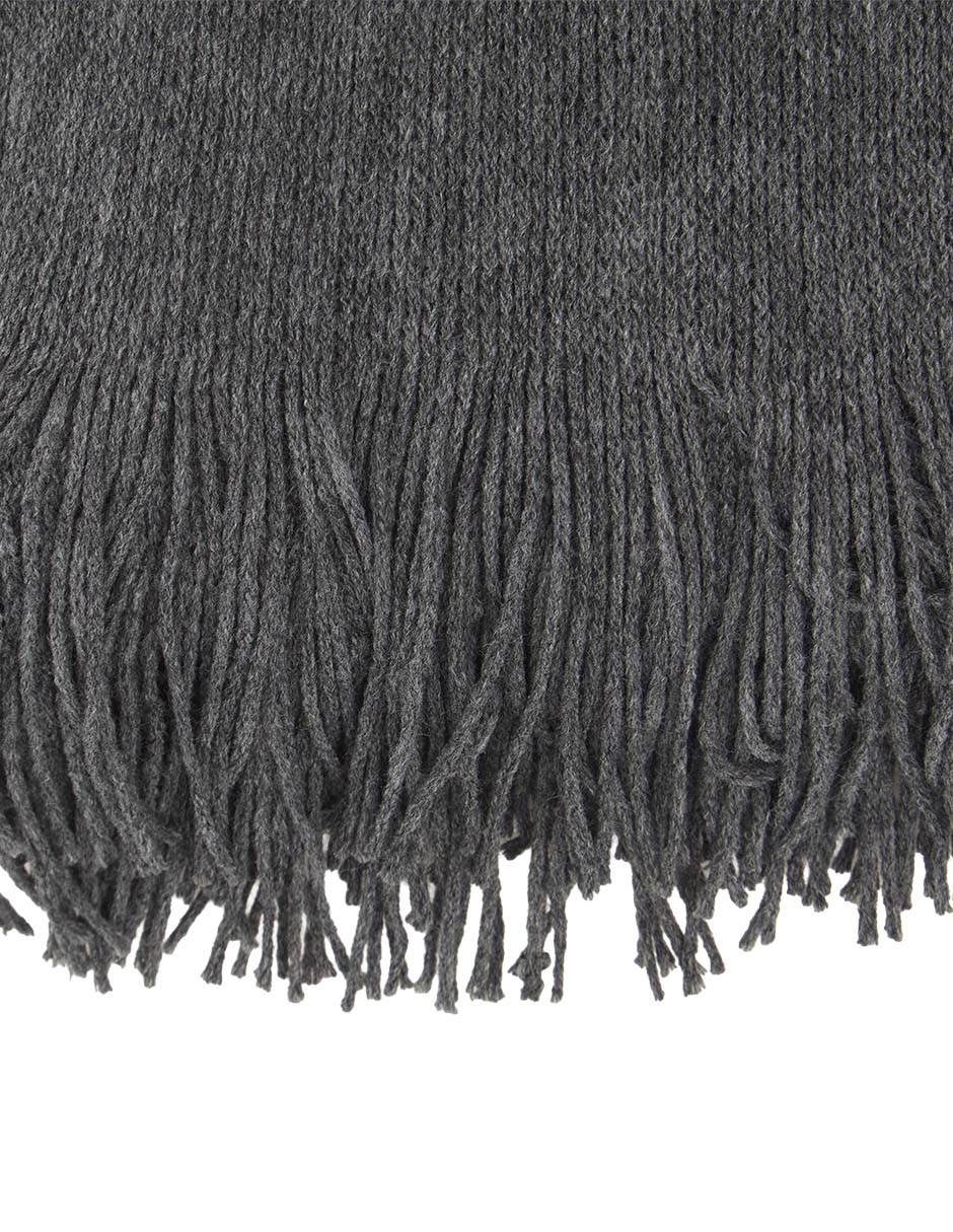 BUFANDA WKAH25003-09, GRIS OBSCURO