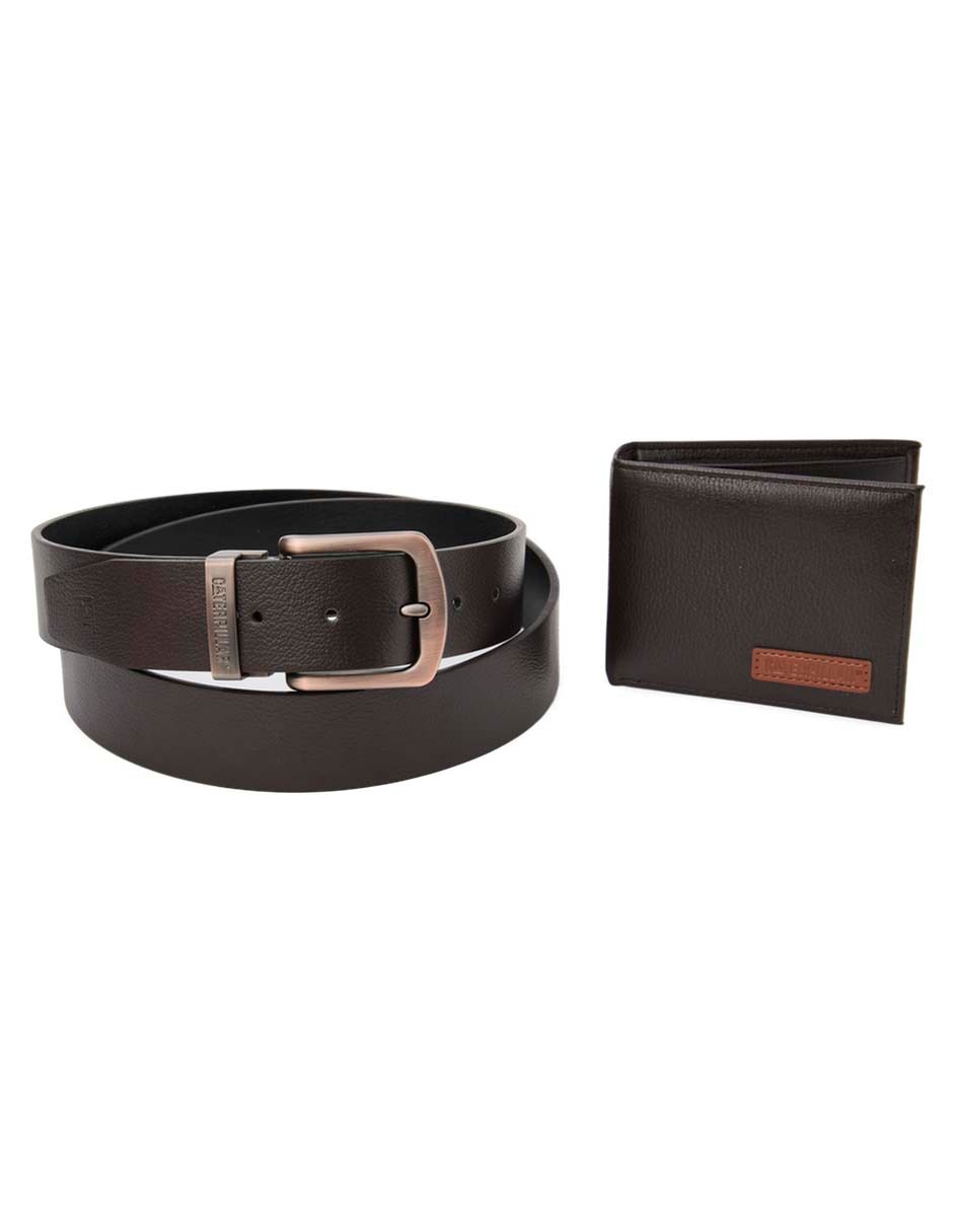Set cinturón - cartera para hombre