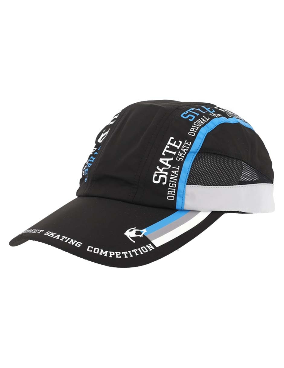 Gorra visera curva hebilla para skate unisex 3